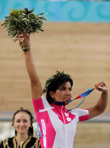 Belem Guerrero fue dominante en la bicicleta.