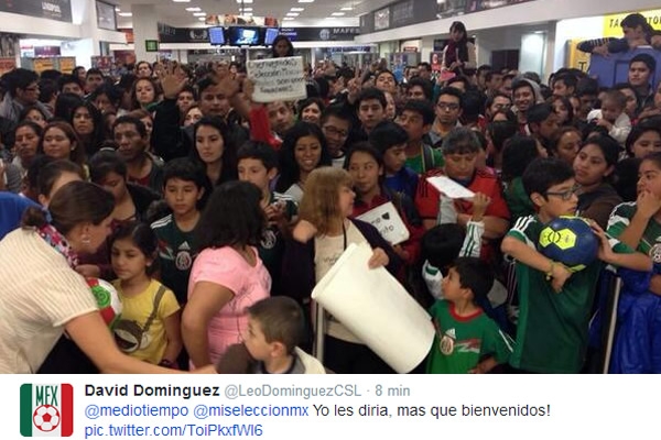 Bienvenida al Tricolor.