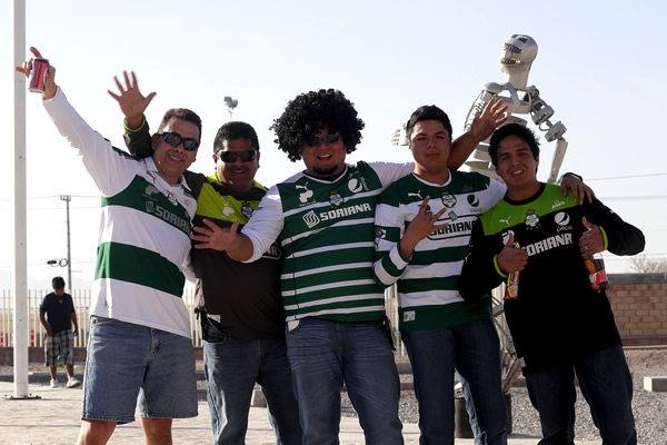 Bienvenidos al Santos Laguna-Arsenal de Sarandí.