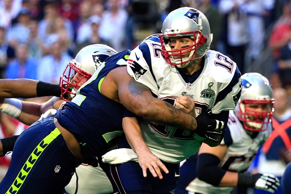 Brady fue bien cubierto por el rival.