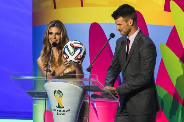 Brazuca, el bal÷on protagonista de la Copa del Mundo.