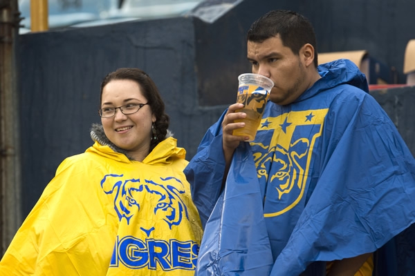 Cada quién combate al clima como puede.