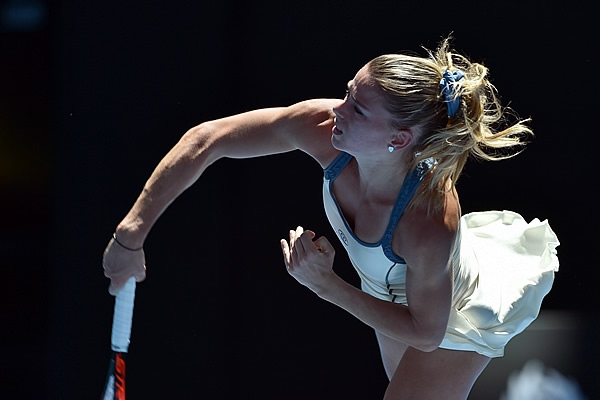 Camila Giorgi cometió 32 errores no forzados.