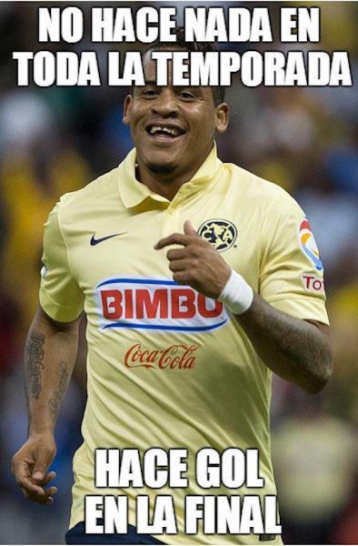 Campeón en la cancha, polémica en los memes
