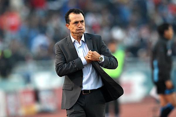 Carlos Barra resopló tras el gol de Dorlan Pabón.