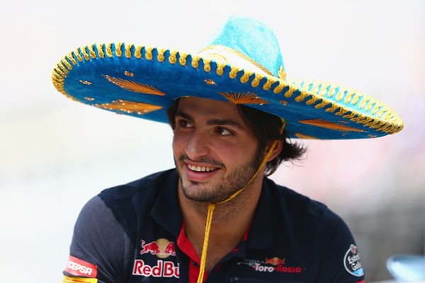 Carlos Sainz se sintió como en casa.