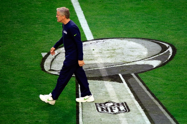 Carroll, minutos antes del duelo.