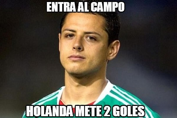 Chicharito ingresó de cambio y la derrota llegó.