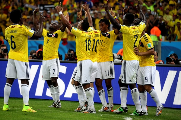 Colombia clasificó a Cuartos de Final por primera vez en su historia.