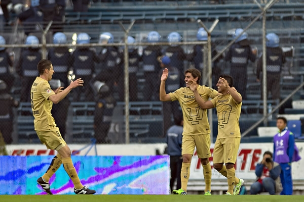 Cortés abrió el marcador al minuto 14.