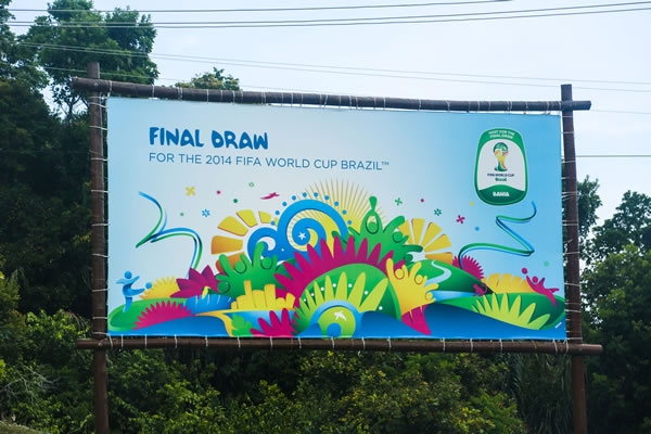Costa do Sauípe, en Brasil, fue la sede del sorteo.