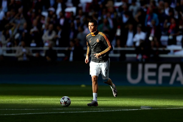 CR7, con la mente puesta en levantar la Champions con los Merengues.