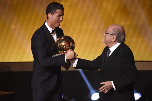 Cristiano ganó en 2014 su tercer Balón de Oro.