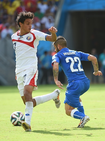 El cuadro de Costa Rica le dió un baile a la escuadra italiana.