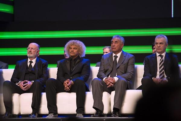 Cuatro de las 11 personalidades que ingresaron al Salón de la Fama.