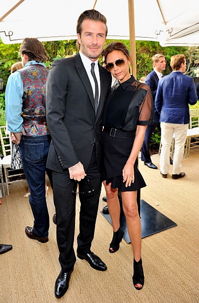 David y Victoria Beckham, amor pasional.