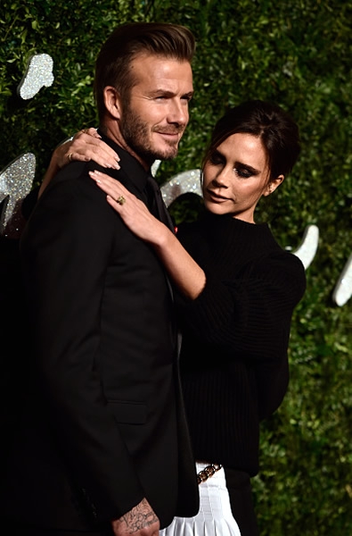 David y Victoria Beckham, amor pasional.