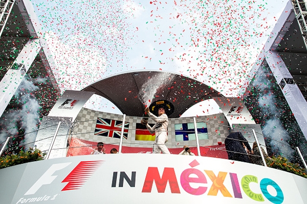 De esta forma terminó el Gran Premio de México.