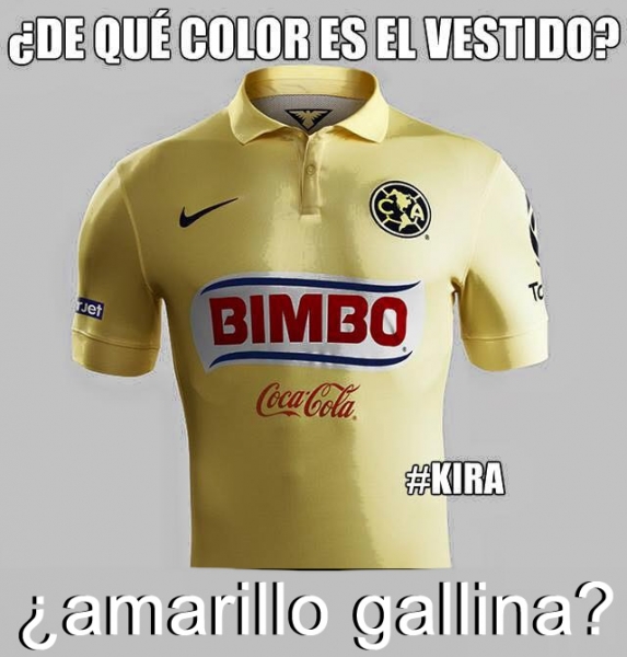 ¿De qué color ves el vestido?
