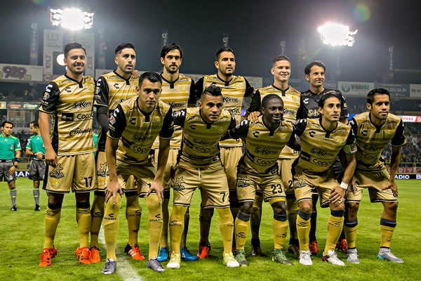 Dorados y su formación titular ante Xolos.