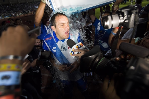 El adiós de un ídolo.