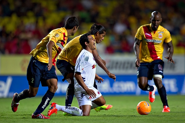 El Chango Moreno padeció la marca de los morelianos.