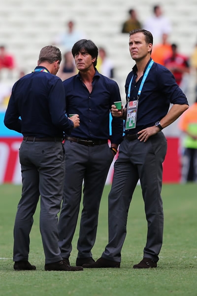 El Cuerpo Técnico Alemán pulió los últimos detalles antes del juego.