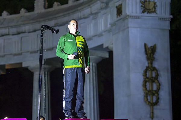 El Director del IDDF, Horacio de la Vega, dio el banderazo de salida.