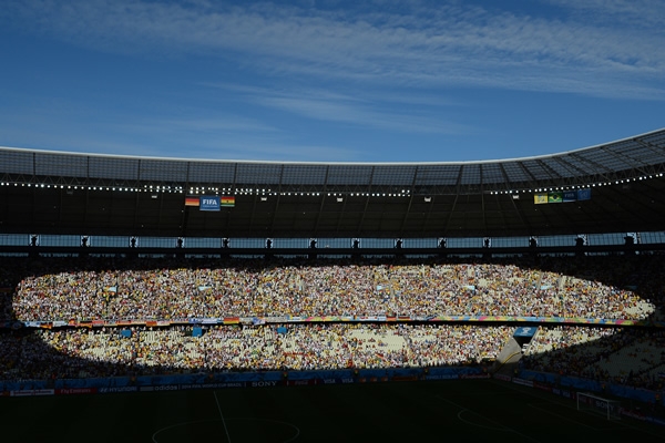 El Estadio Castelao tuvo una muy buena entrada.