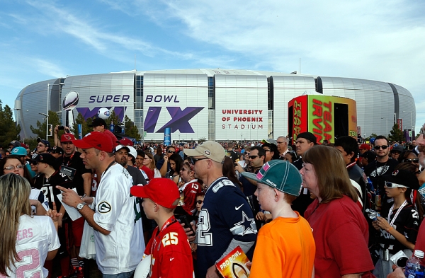 El Estadio de la Universidad de Phoenix albergará el Super Bowl XLIX.