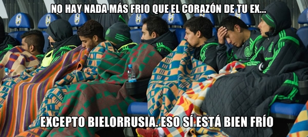 El frío y la derrota fomentaron la creatividad.