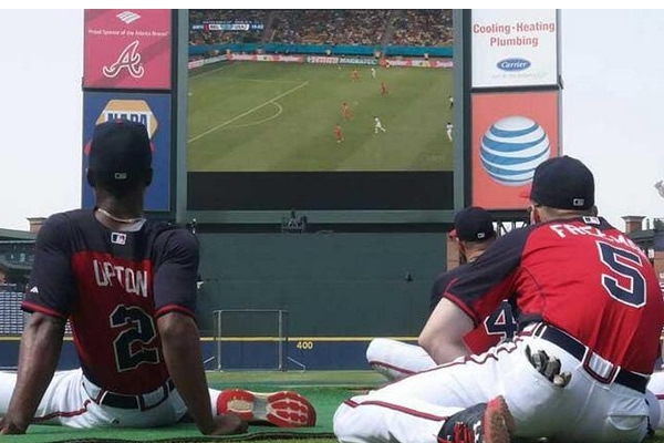 El juego llegó a verse hasta en la MLB.