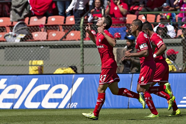 El primer gol del encuentro.