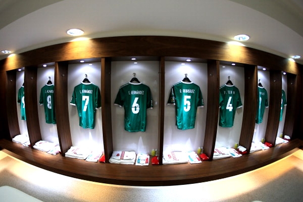 En el vestidor todo ya espera.