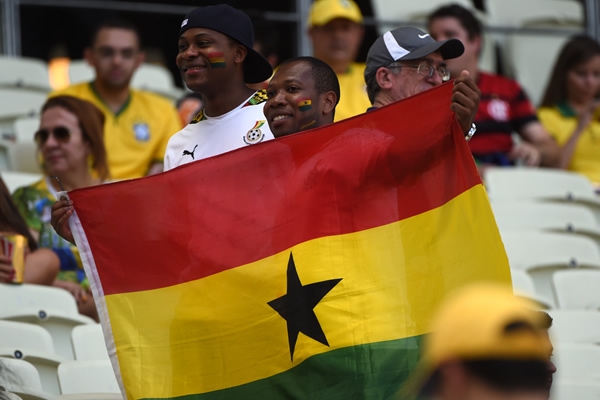 En su minoría, pero también estuvo presente seguidores de Ghana.