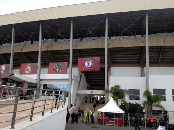 El Estadio de Rabat listo para el debut de Cruz Azul.