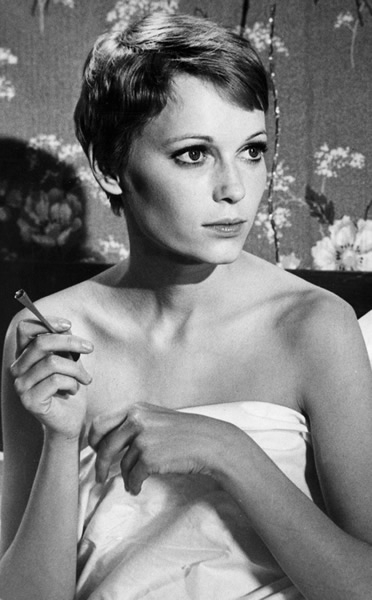 Mia Farrow, una de las musas de Woody Allen. 