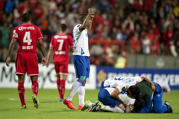Finaliza el partido, Cruz Azul es Campeón de la Concachampions.