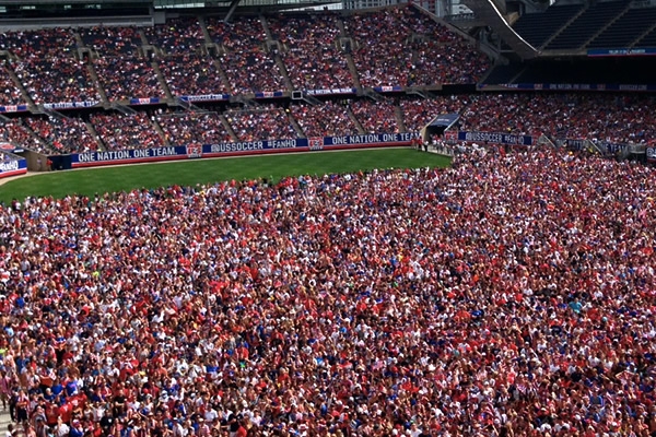 Parece que el futbol va creciendo en Eu. 