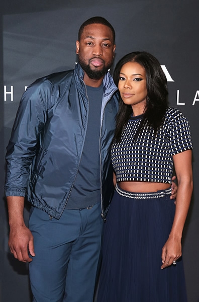 Gabrielle Union y Dwyane Wade, un amor de tres puntos.