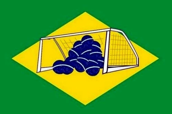 La goleada de 1-7 que recibió Brasil fue objeto de burla.