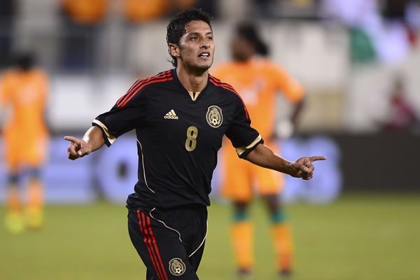 El goleador de la Liga MX selló el 4-1 sobre Costa de Marfil.