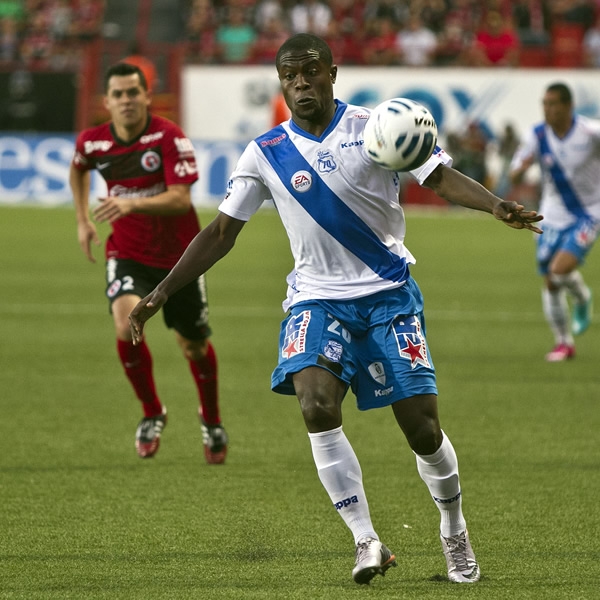 Gran dominio del balón mostró Mosquera.