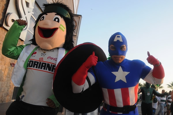 Guerreros y superhéroes se dan cita en el TSM.