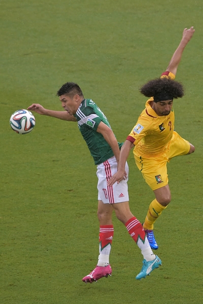 Ha Oribe se le dificultó penetrar al área rival.