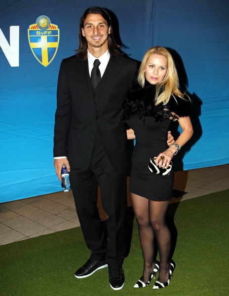 Helena Seger y Zlatan Ibrahimovic, el amor vikingo.