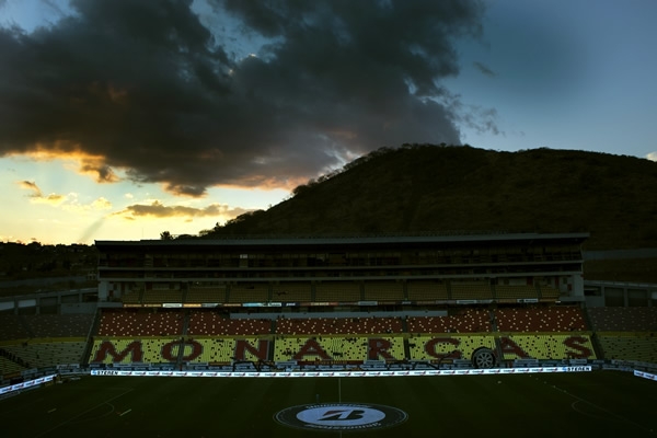 Hermosa postal regaló la tarde antes del duelo.