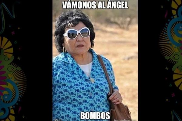 La imagen de Carmen Salinas no podía faltar en los Memes.