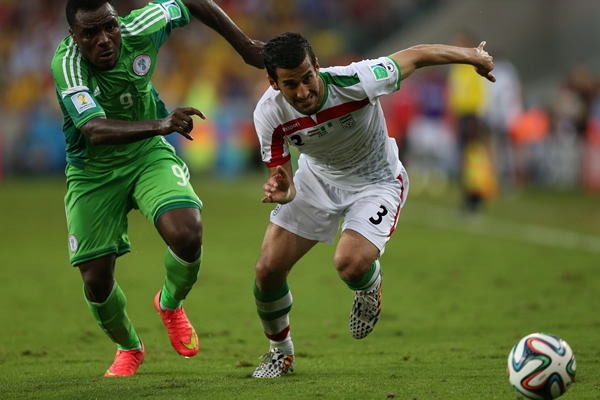 Irán fue un dolor de cabeza para Nigeria.