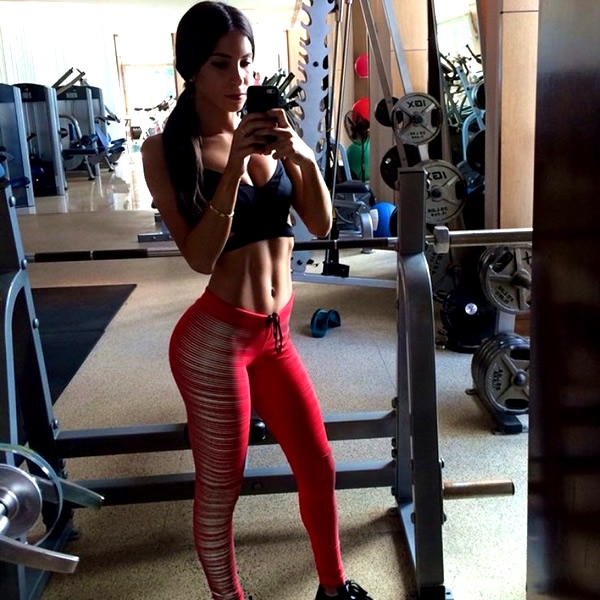 Jen Selter, la Diosa estadounidense del fitness. 